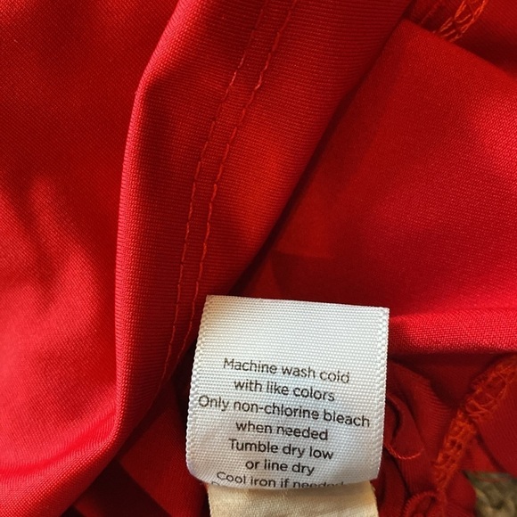 Walter Hagen Red Short Sleeve Collar Shirt Size Large - Picture 9 of 11